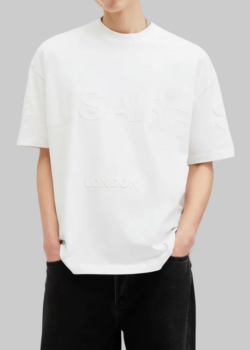 Playera All Saints | Relaxed-Fit Logo Grande Completo