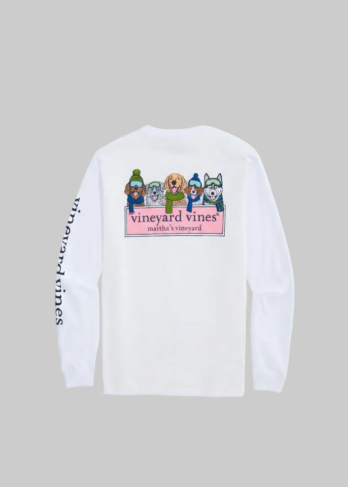 Playera Vineyard Vines | Logo con Perritos
