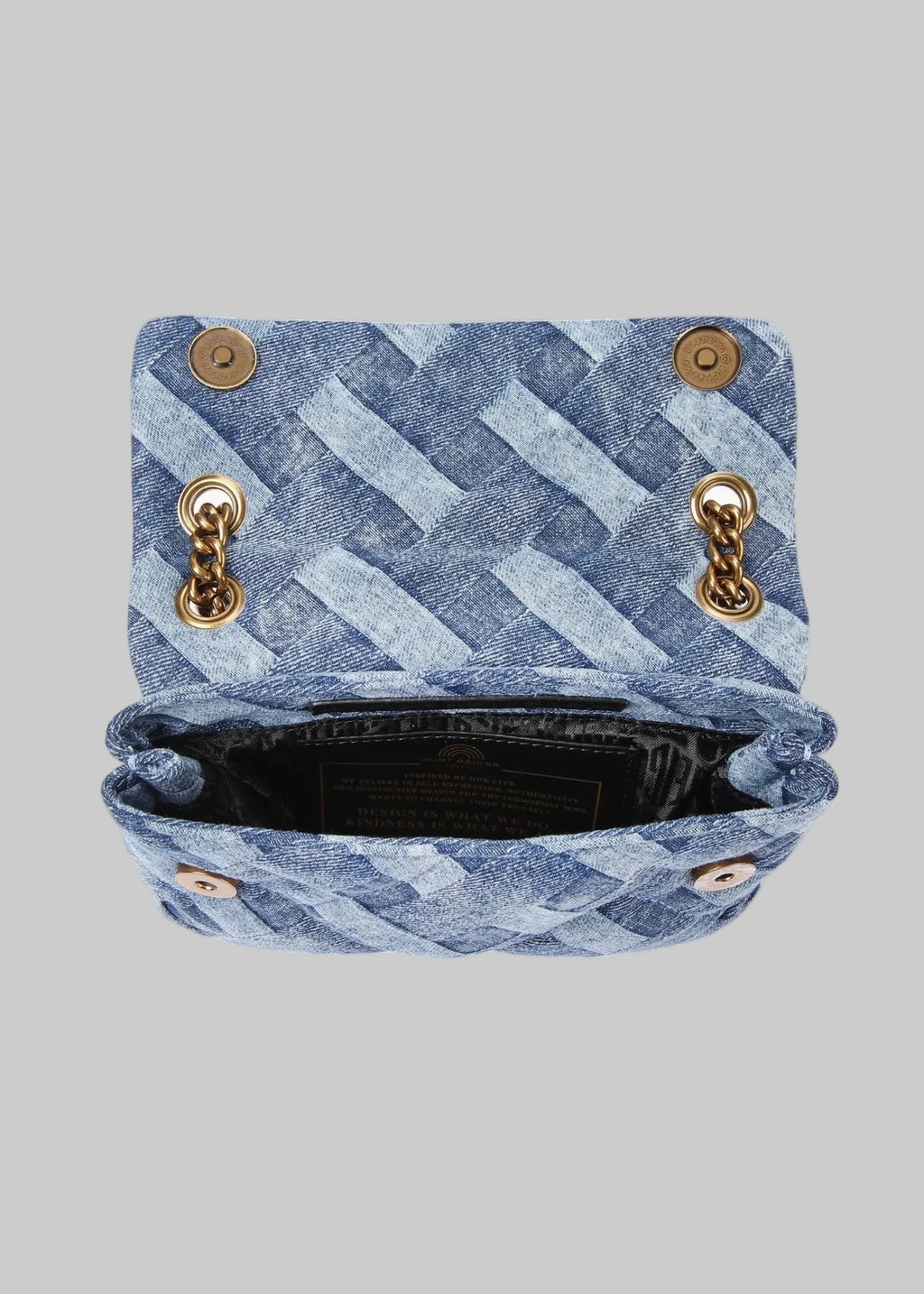 Bolsa Kurt Geiger | Eagle Embellished Denim