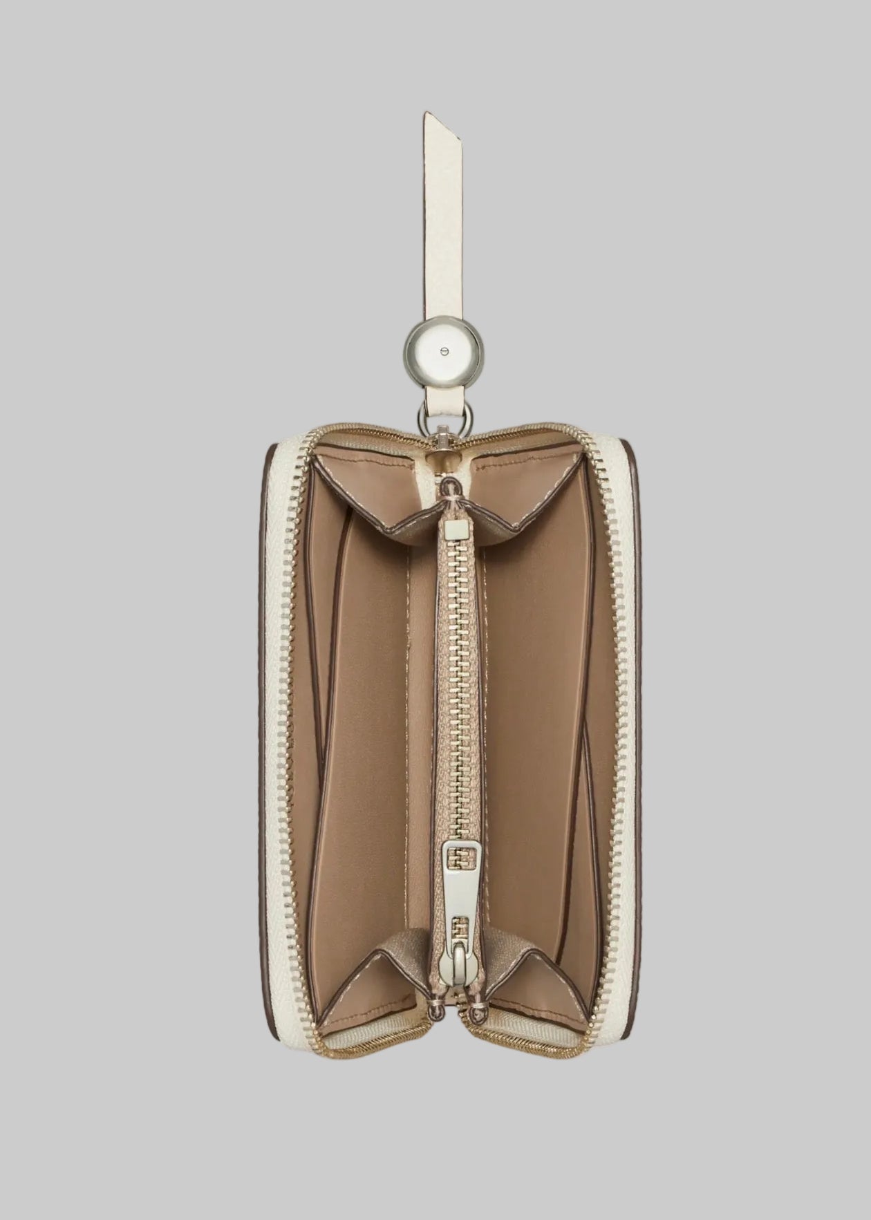 Cartera Tory Burch | Zip-Around Blanca