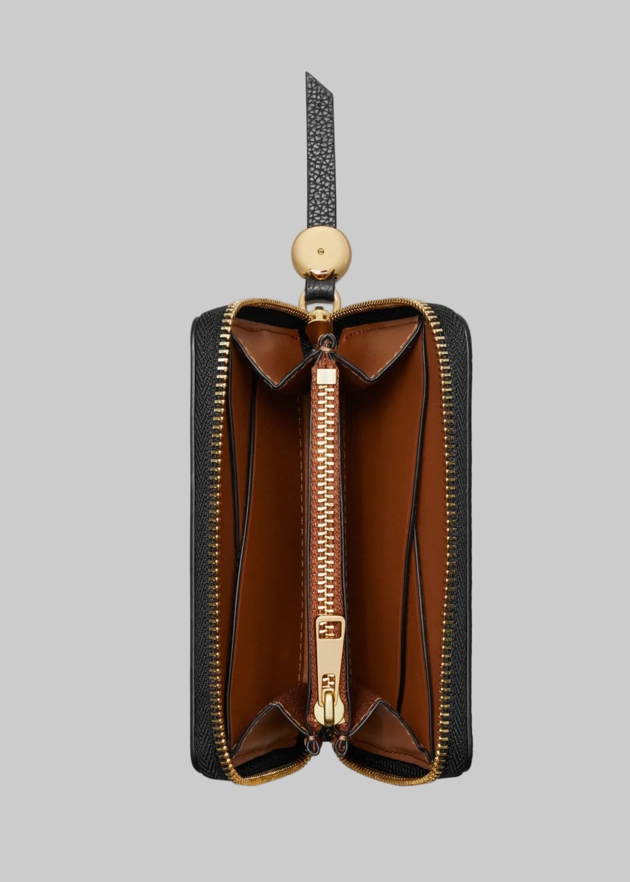 Cartera Tory Burch | Zip-Around Negra