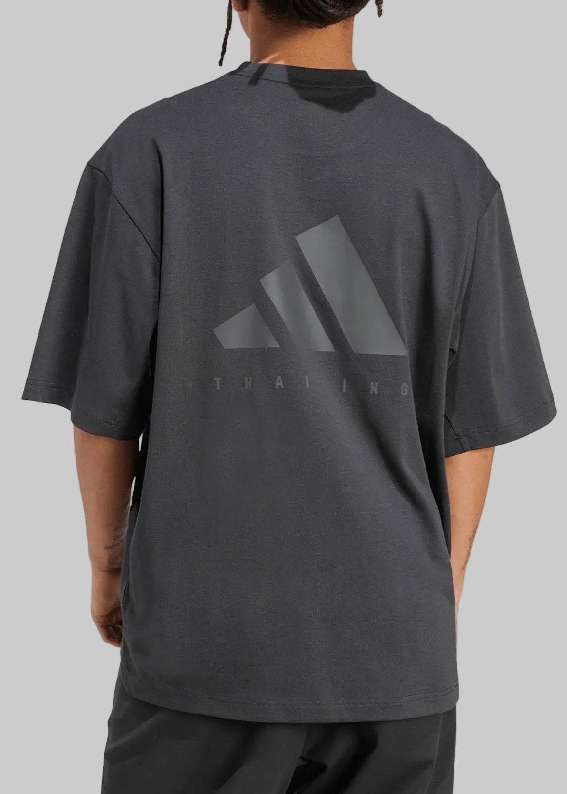 Playera Adidas - OverSize | Negra