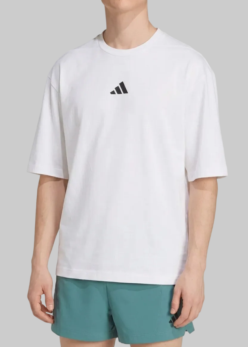 Playera Adidas - OverSize | Blanca
