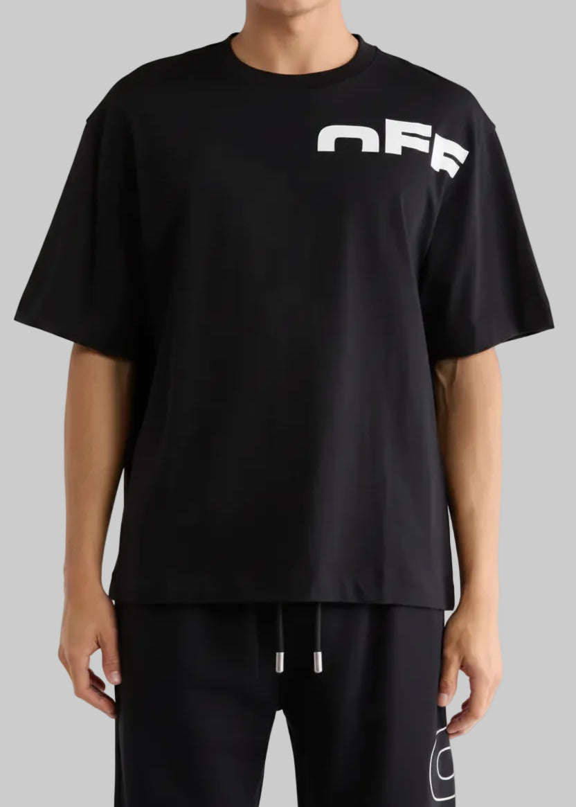 Playera Off-White - Negra | Logo en Espalda