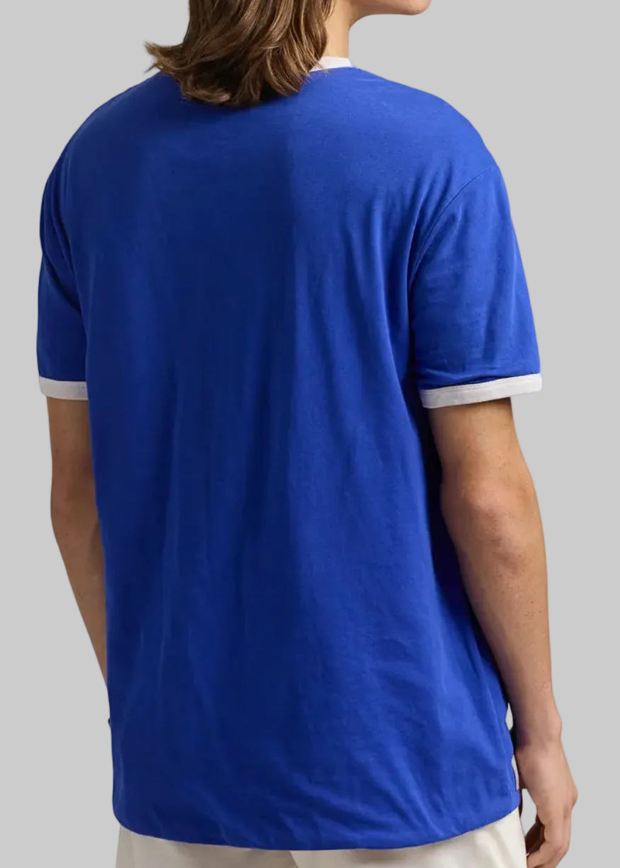 Playera Polo Ralph Lauren | Azul - Línea Cruzada